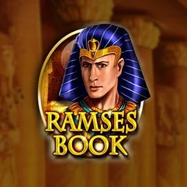 Ramses Book Deluxe logo by Gamomat Casea Casino