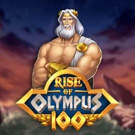 Slots logo of Rise of Olympus 100 from Play'n GO at Casea Casino