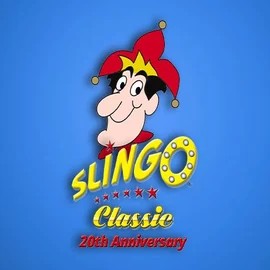 Slingo Classic 20th Anniversary logo by Slingo Casea Casino