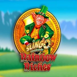 Slingo Rainbow Riches logo – Casino Games by Gaming Realms at Casea Casino