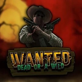 Wanted Dead or a Wild logo by Hacksaw Gaming Casea Casino